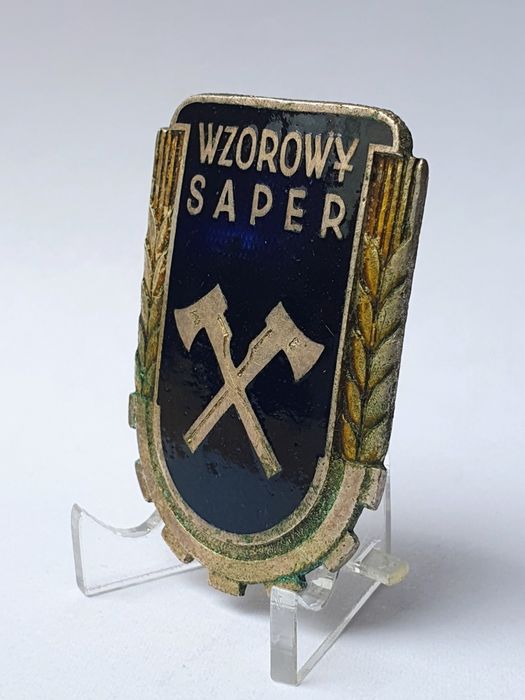 Odznaka WZOROWY SAPER wz.1954