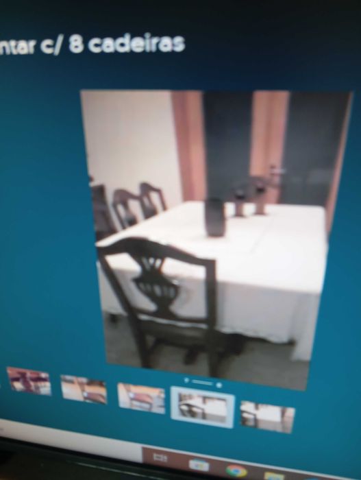 Mesa sala jantar em madeira maciça, carvalho