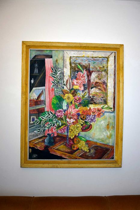Large Yellow Painting 100x80