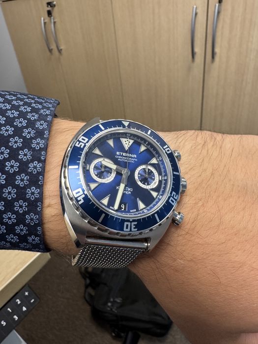 Zegarek ETERNA SuperKontiki Chrono - 45 mm - serwisowany