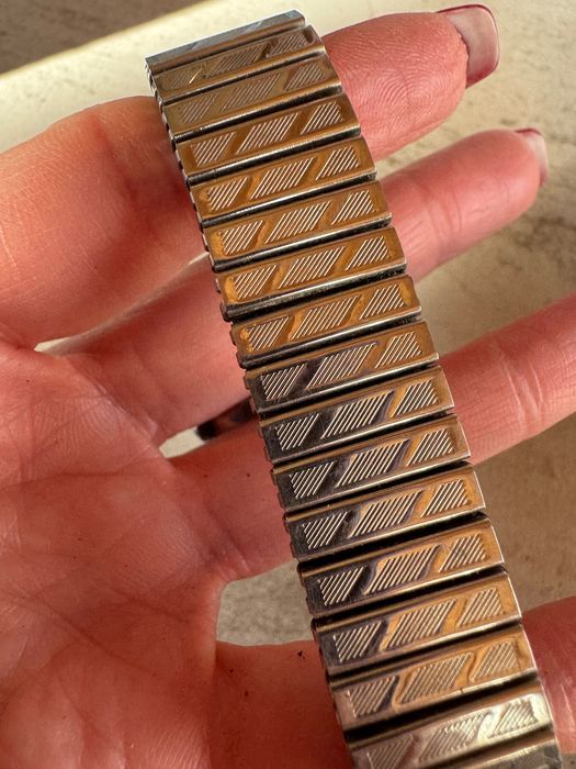 Zegarek vintage automatyczny – data, 33 mm, działa