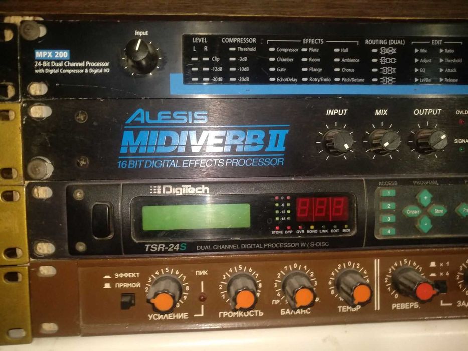 Ефект-процесор 2х Lexicon MPX-200 Reverb Delay Chorus Compressor Обмін