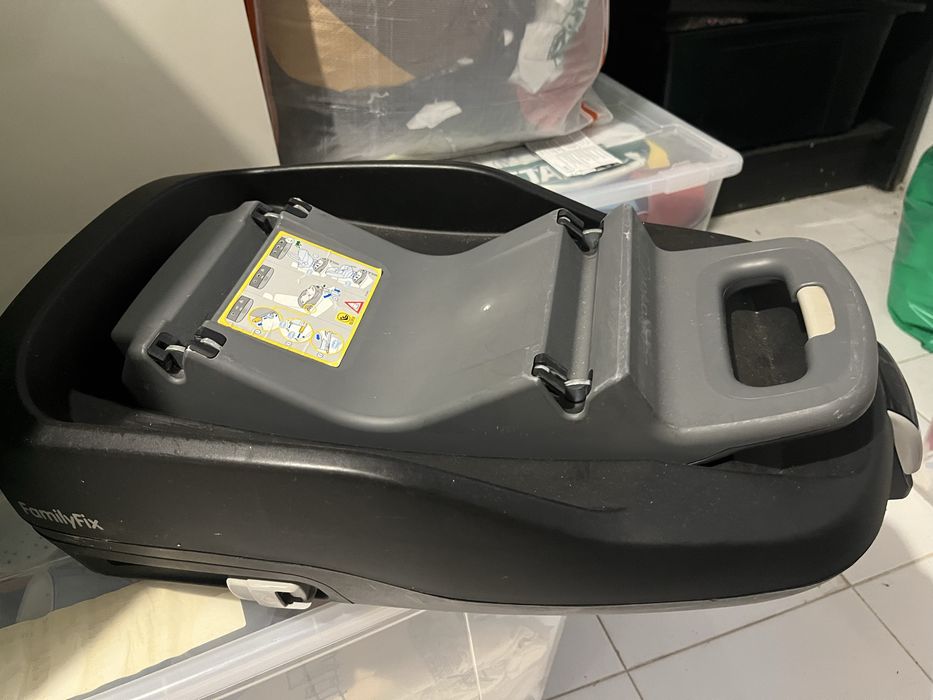 Base para ovo com isofix e regulador de inclinação
