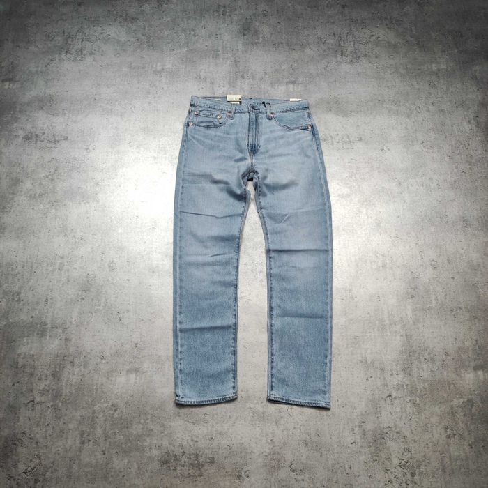 MĘSKIE NOWE Spodnie Jeans Denim PREMIUM 502 Taper Levis Texas USA Logo