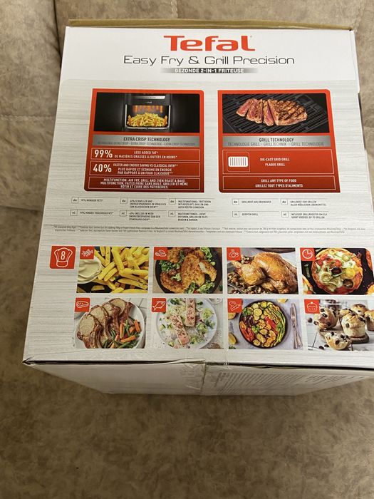 Tefal Easy Fry & Grill Precision 4.6л - новий аерофритюрниця