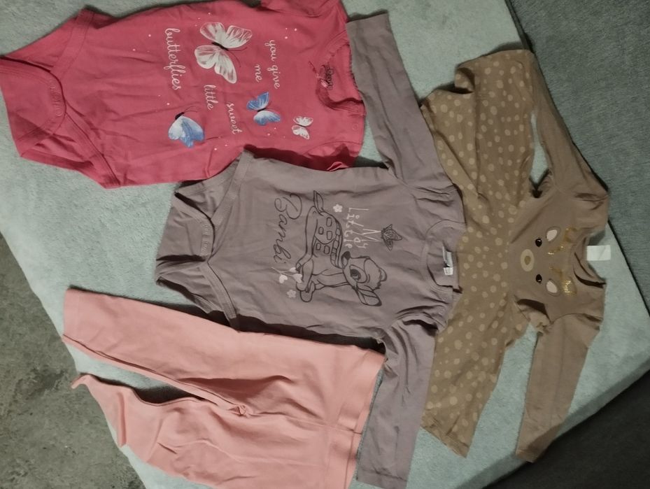 Ubranka dziewczęce r.74-86