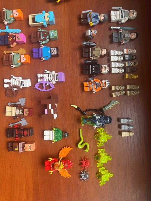 Фигурки Lego (оригинал) Star Wars Ninjago Marvel  Minecraft Potter