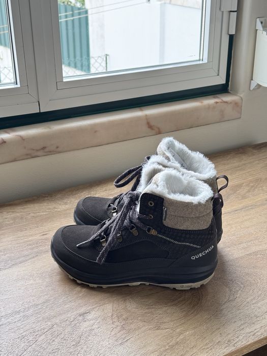 Botas térmicas quentes e confortáveis