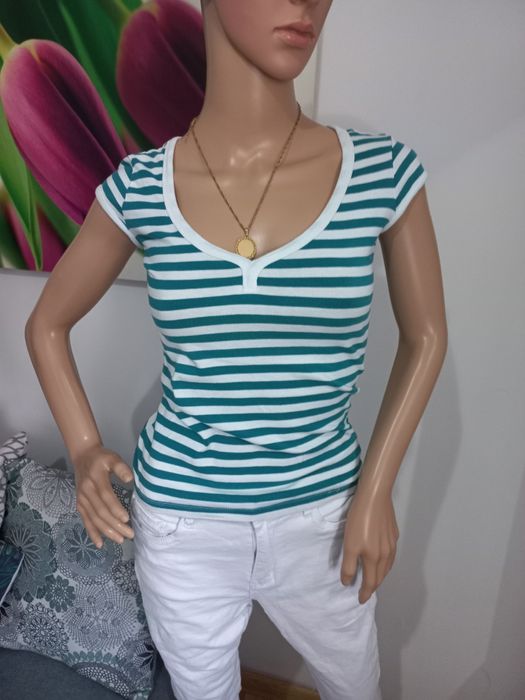 Crros Bluzka T schirt w paski S