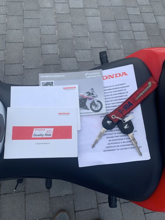 Продаю Honda CBR 500 R 2015р