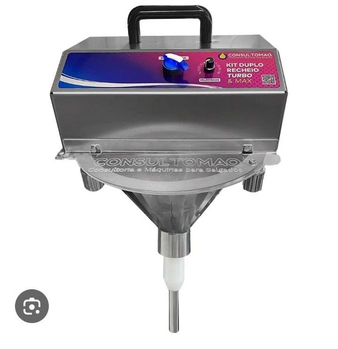 Máquina de salgados consultomaq 5.5 e Duplo Recheio