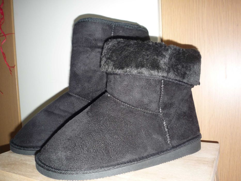 NOWE czarne botki 39