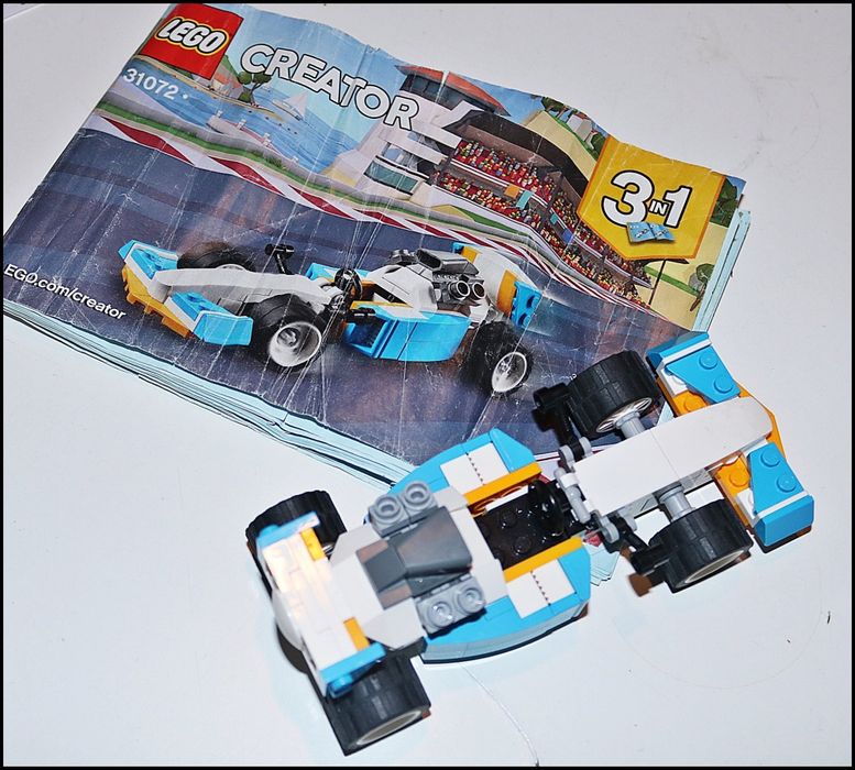 Lego Creator 3w1 31072 kompletne z instrukcjami