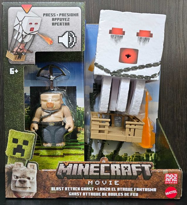 Ігровий набір Майнкрафт фільм Повітряна куля з Гаста Оригінал