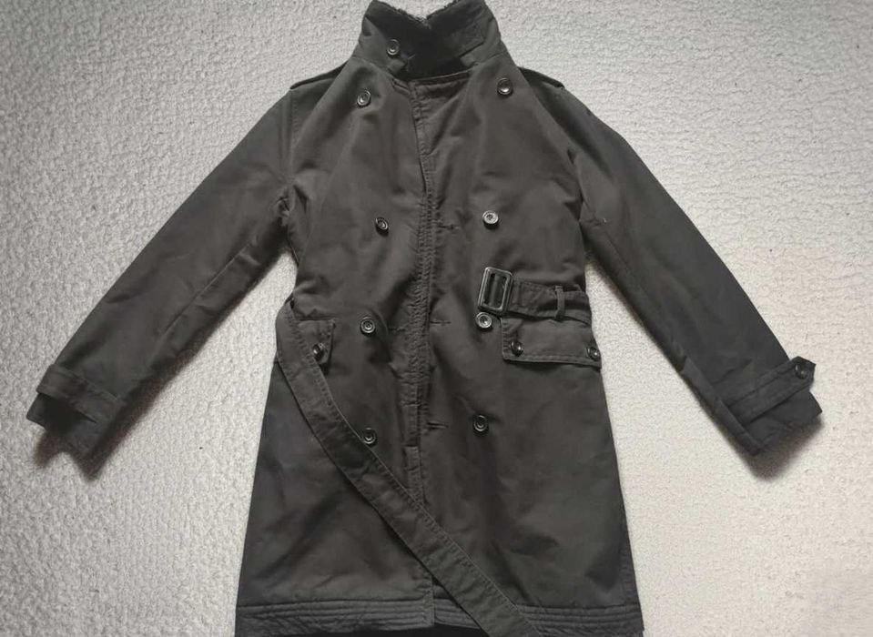 Пальто ZARA утеплене чорне розмір M