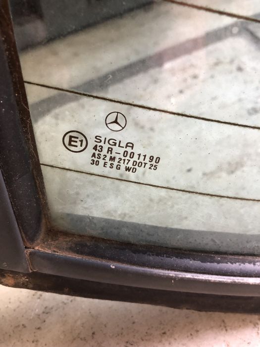 Oculo traseiro Mercedes W201