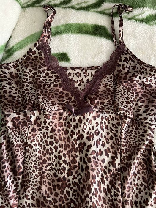 Нічна леопардова сорочка нова М