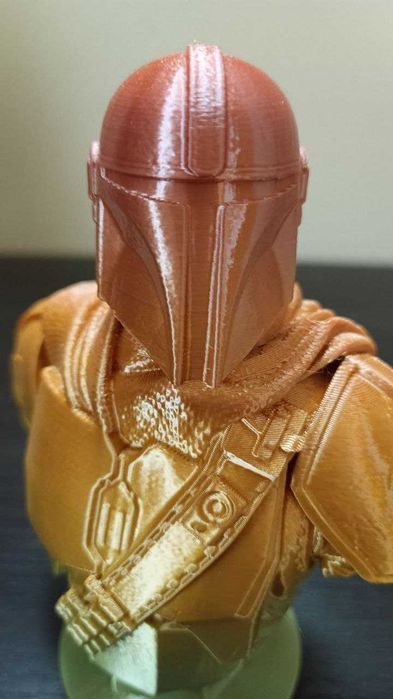 Figurka 3D popiersie MANDALORIAN - STAR WARS !!!