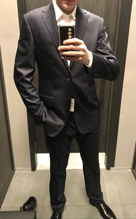 Garnitur męski Lantier Vistula 188/100/86 (88), 100% wełna, studniówka