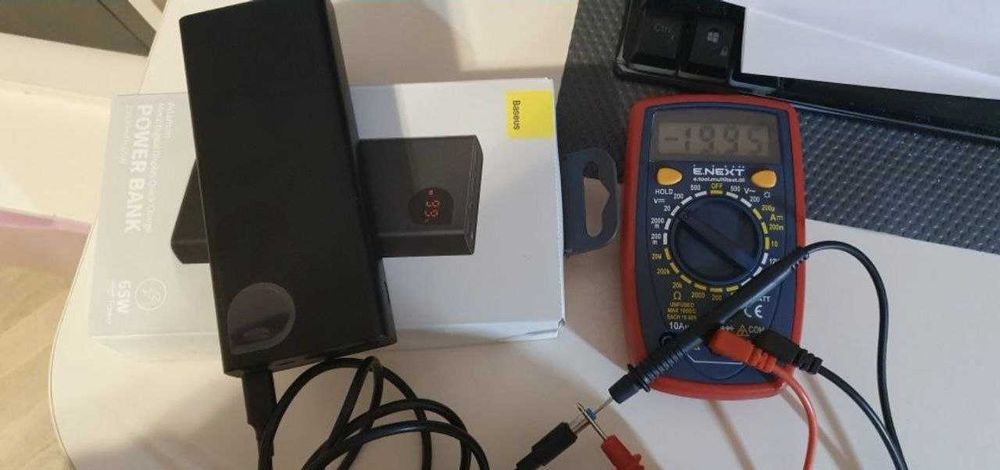 WITRN USB-C PD кабель питания -> DC 5.5x2.5, 9/12/15/20V, до 5A, 1.2м