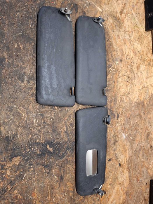 Daszki przeciwsłoneczne osłony BMW e30 czarne m-technic