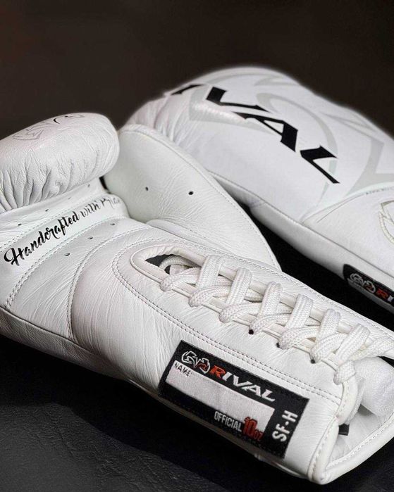 Боксерские перчатки Rival «RFX-Guerrero Pro Fight Gloves» SF-H WHITE!
