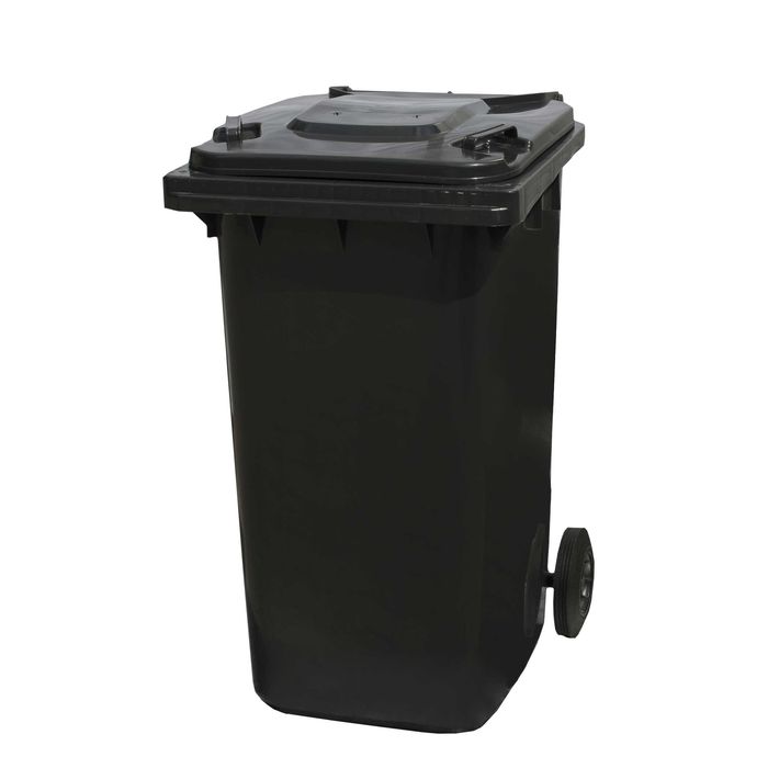 240L Kubeł Śmietnik Kosz Pojemnik na odpady śmieci NOWY Grafit!