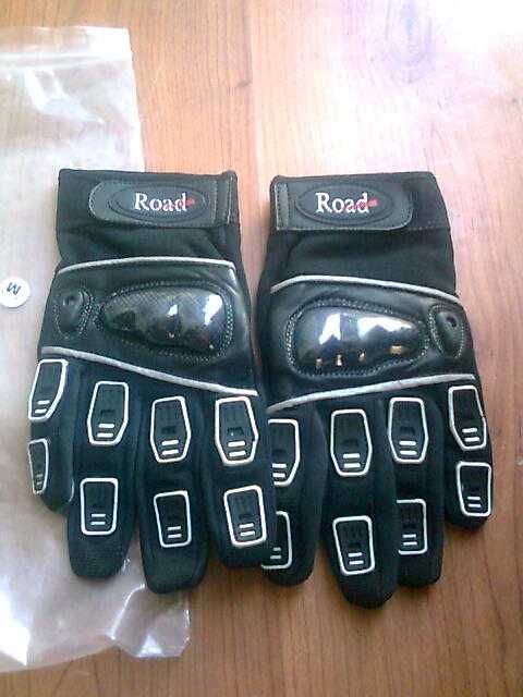 Luvas moto com proteção novas