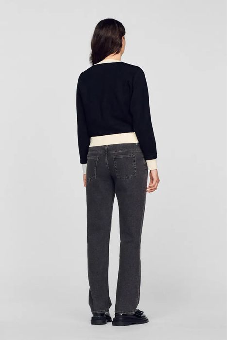 Жіночий чорний кардиган Sandro