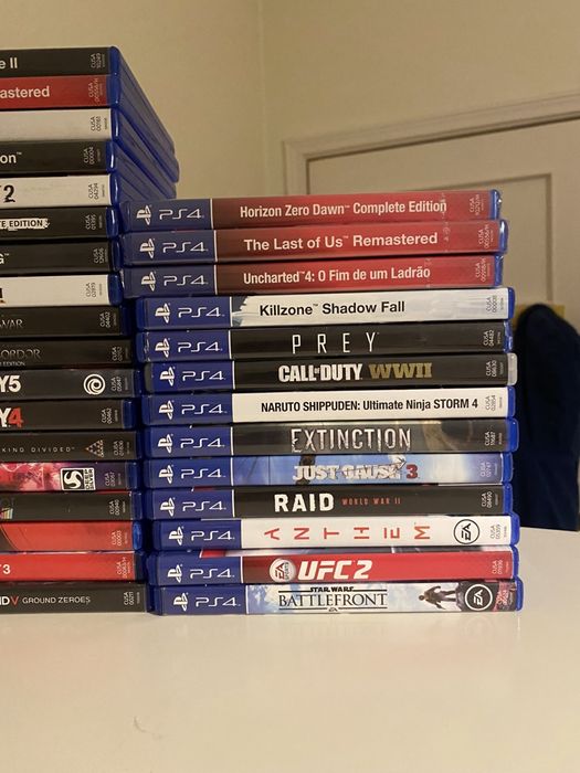 Jogos ps4 como novos