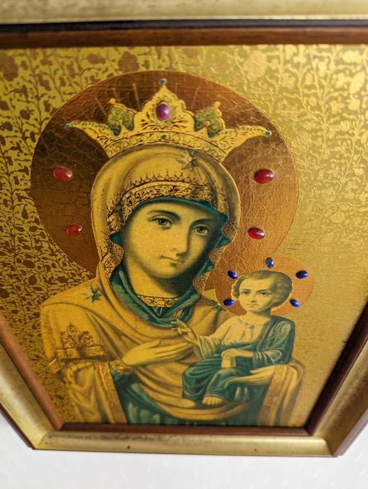 Quadro, "SVETA BOGORITZA" - A Santa Mãe De Deus