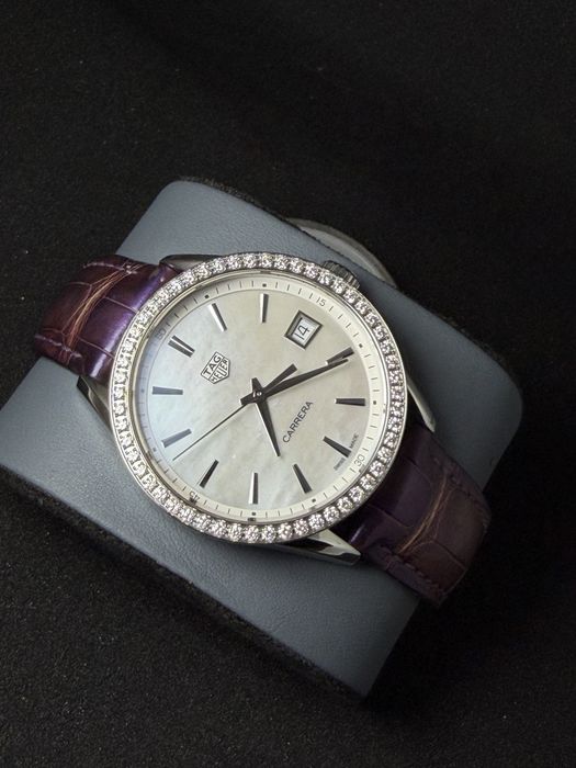 Relogio TAG Heuer Carrera - Madrepérola 54 diamantes