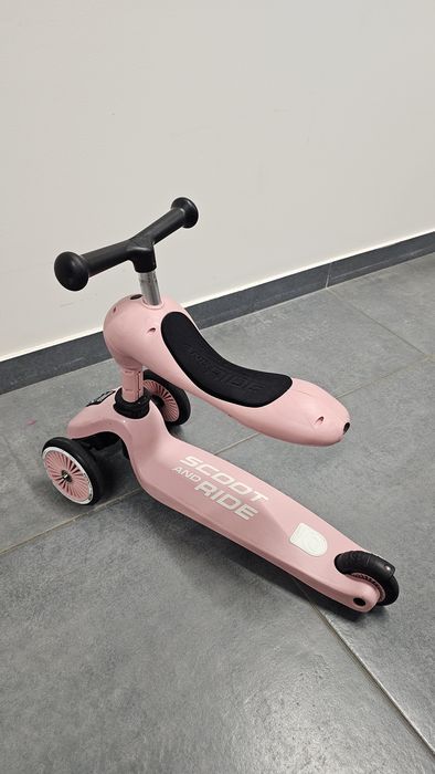 Самокат біговел Scoot and ride, Рожевий