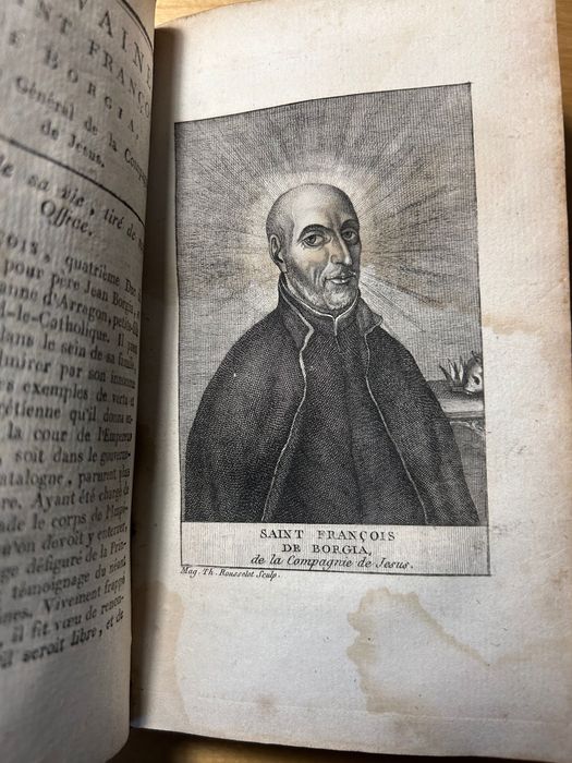 Livro antigo Companhia de Jesus