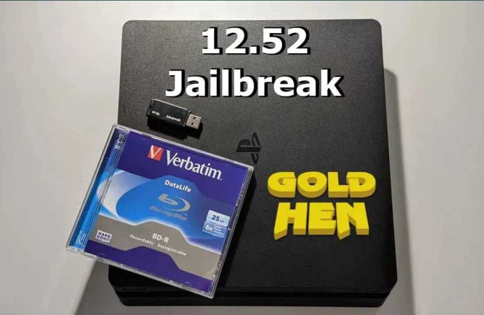 GoldHen PS 4 z systemem 12.52 lub niższym (Płyta BluRay)