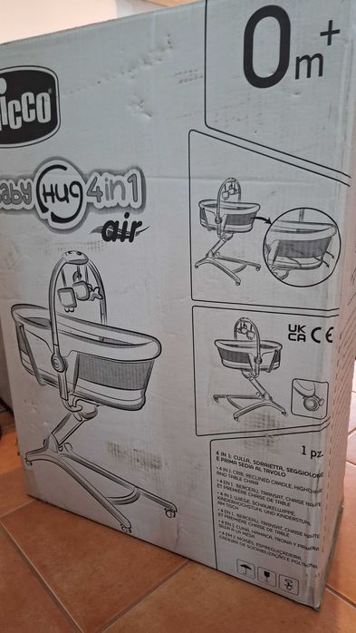 Baby hug 4 em 1 Chicco usado como novo