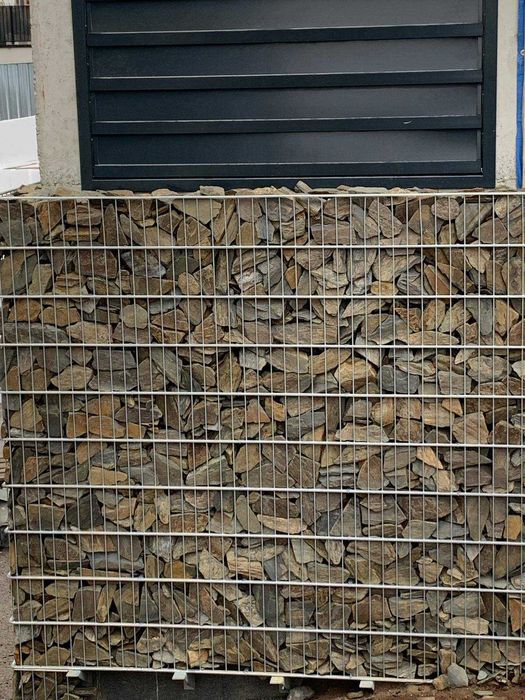 Kamień do gabionów, łupek gabionowy, murowy, do gabionu, na ogrodzenia