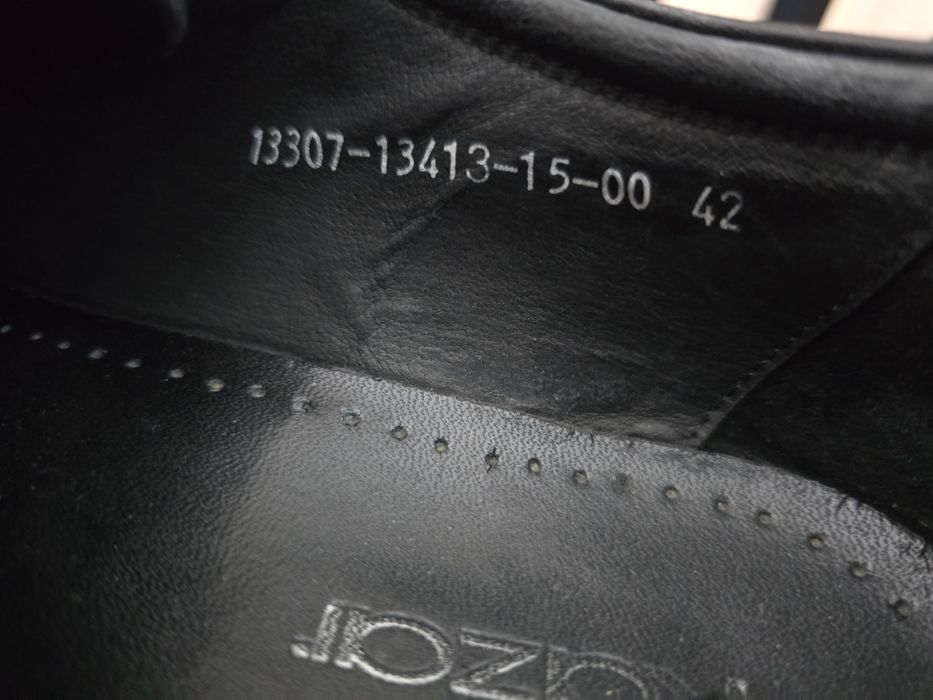 Kazar skórzane półbuty męskie 42