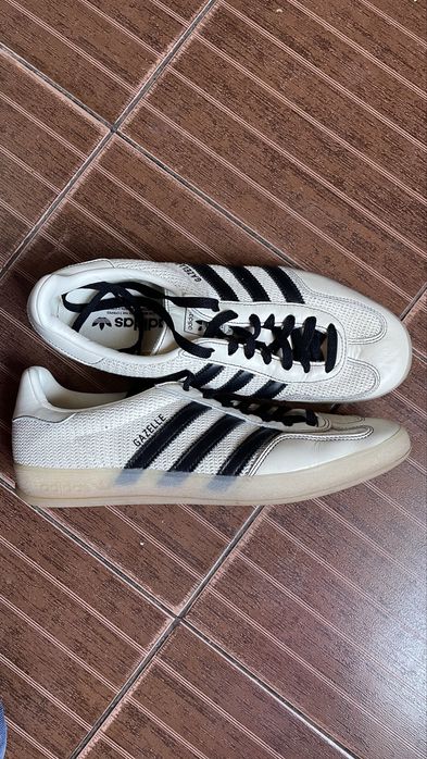 ориг adidas gazelle белые