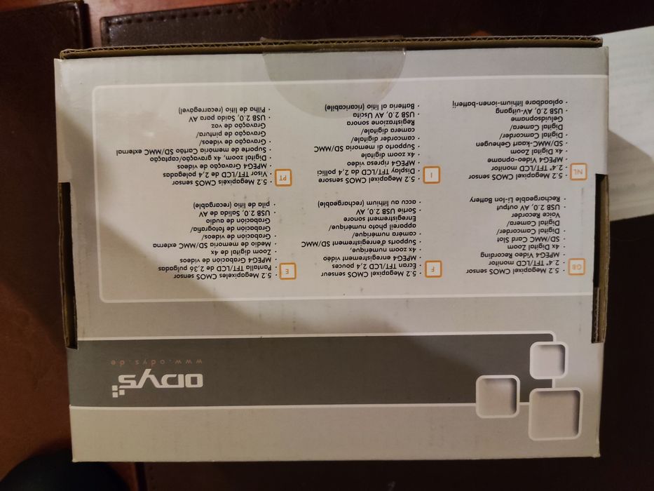 Câmara Odys MC-A5
Como nova na caixa.
Não teve uso
Ainda tem película