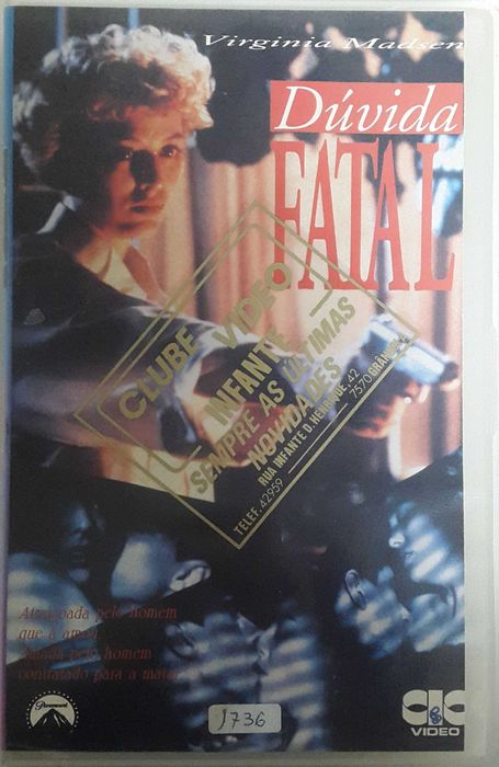 89° Pack de 8 filmes VHS