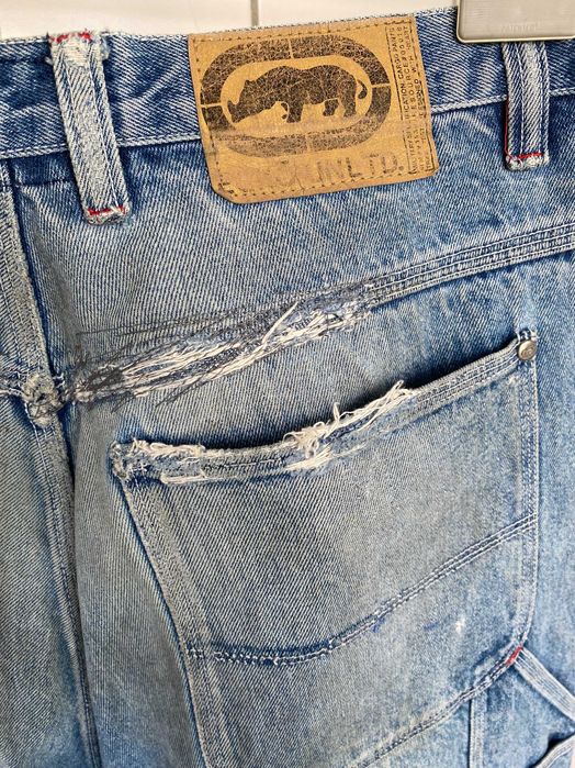 Calças Ecko Unltd Baggy Vintage Personalizadas