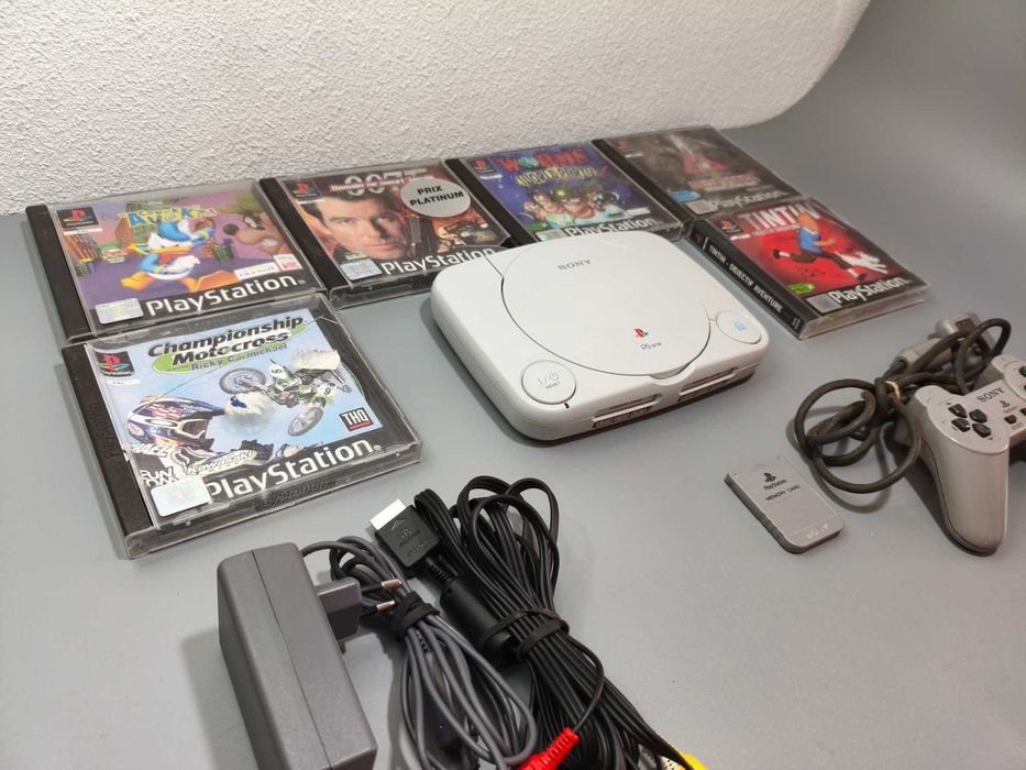 Playstation 1 - PSone + Jogos
