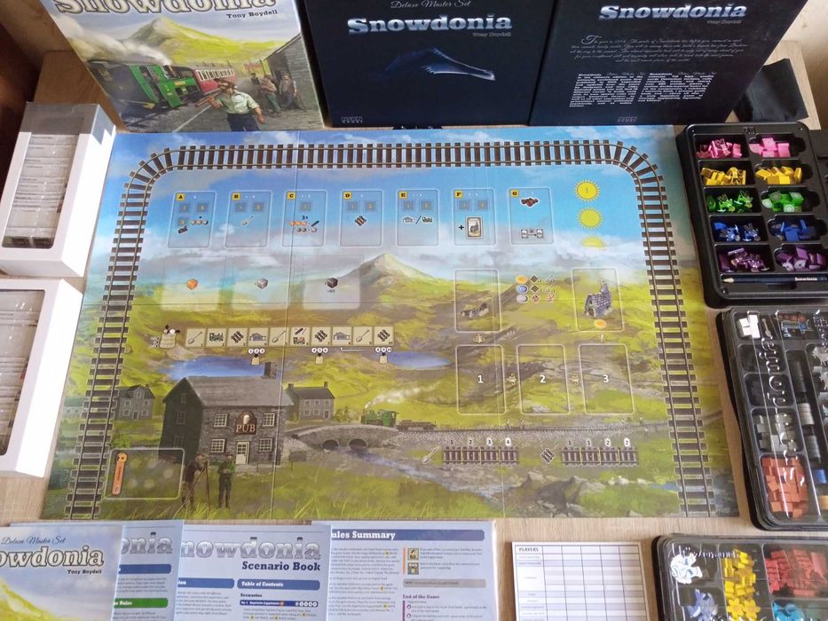 Настольная игра  Snowdonia