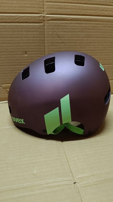 uvex kid 3 cc - wytrzymały kask rowerowy dla dzieci  Rozm.55-58