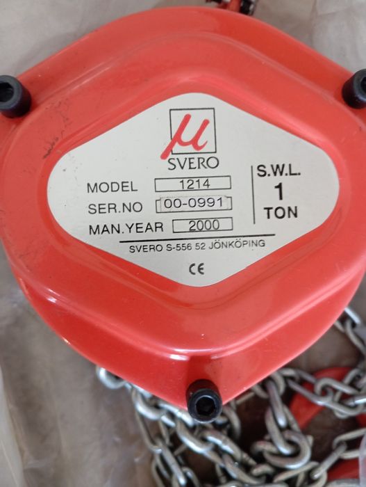 Elevador manual de corrente