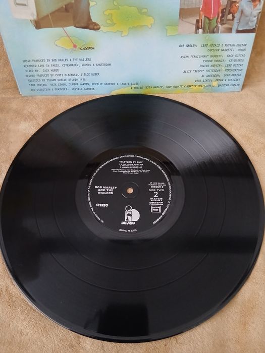 Disco de vinil - Bob Marley - Babylon by Bus