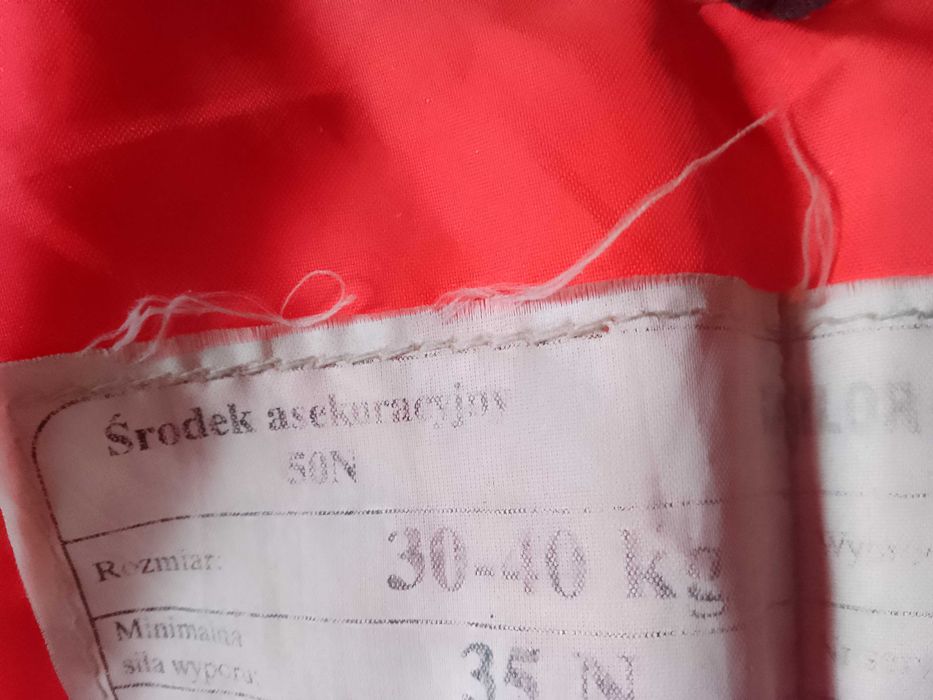 Kamizelka   ratunkowa  kapok  Tanio