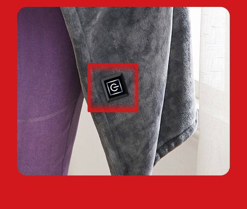 Тепло від пауербанка електроковдра плед