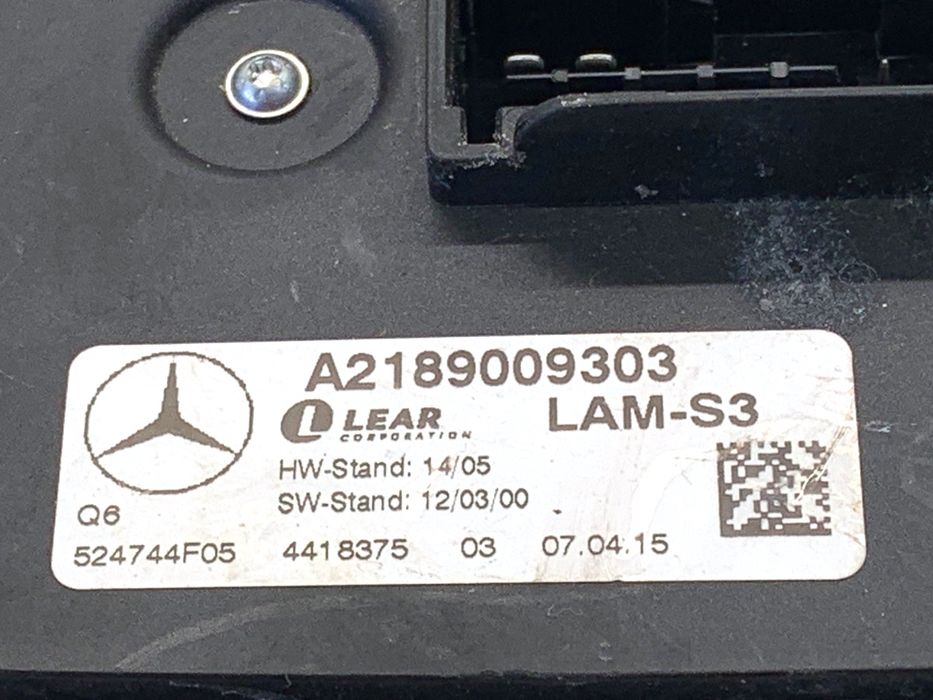 PRZETWORNICA LED MERCEDES W176 A2189009303 12-18 MODUŁ